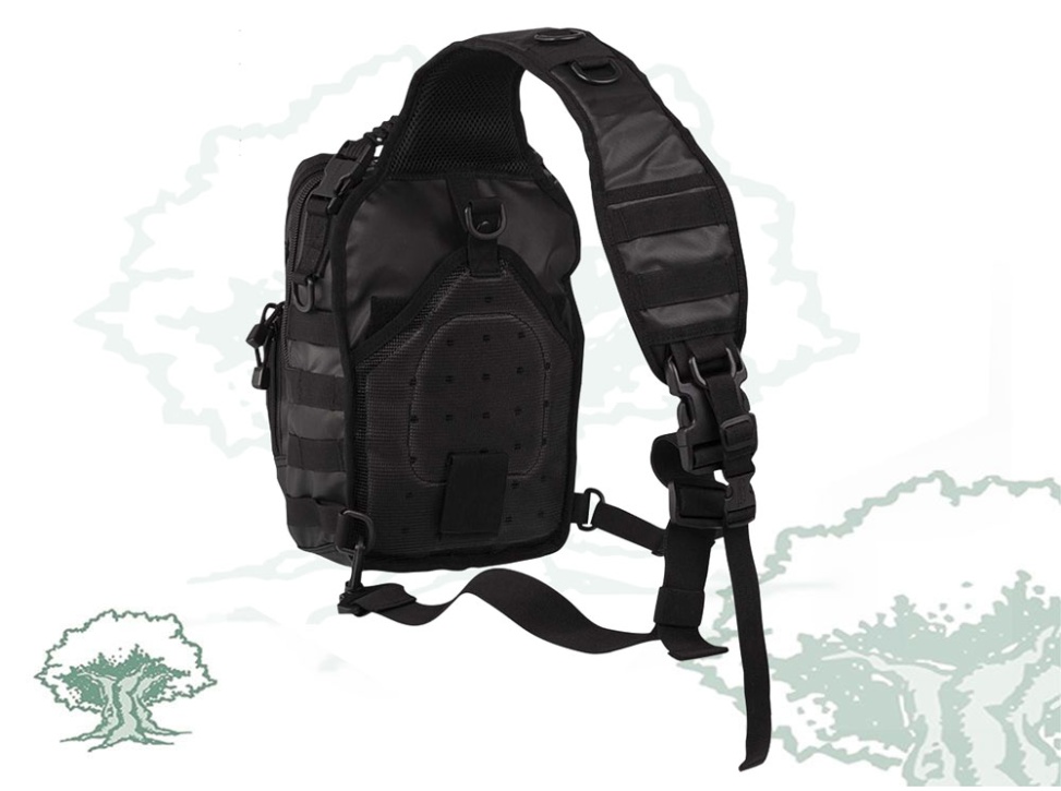 Bandolera Miltec One Strap Tactical Black