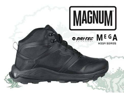 Botas Magnum Mega Tactical Mid Waterproof