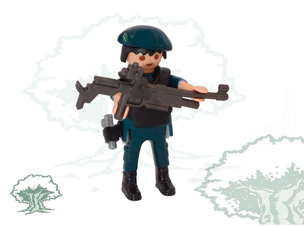 Muñeco articulado GAR Guardia Civil