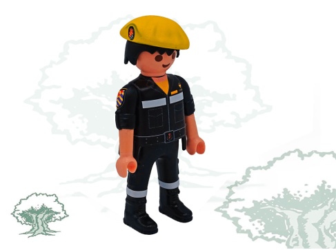 Muñeco articulado Unidad Militar de Emergencias