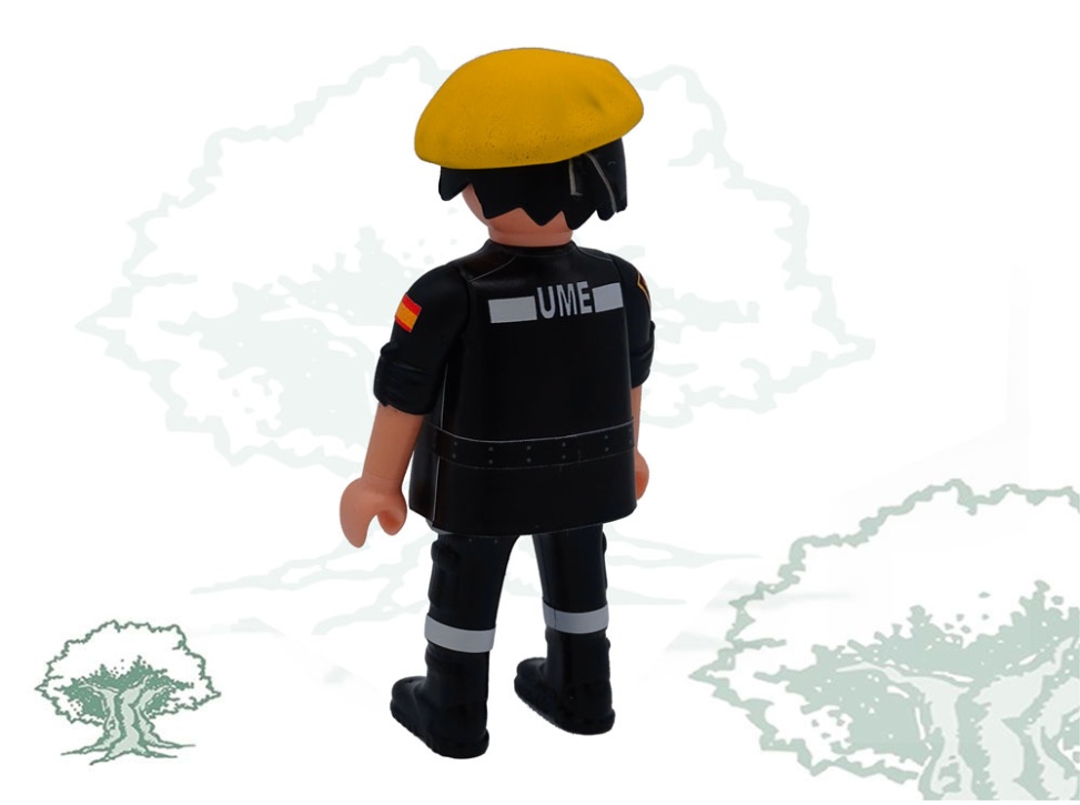 Muñeco articulado UME Ejército