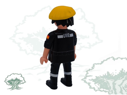 Muñeco articulado Unidad Militar de Emergencias