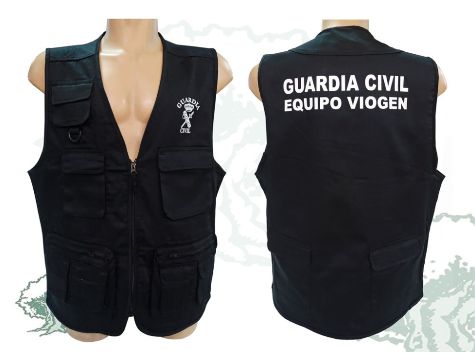 Chaleco intervención Equipo VIOGEN