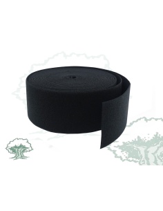 Velcro negro parte suave (hembra)