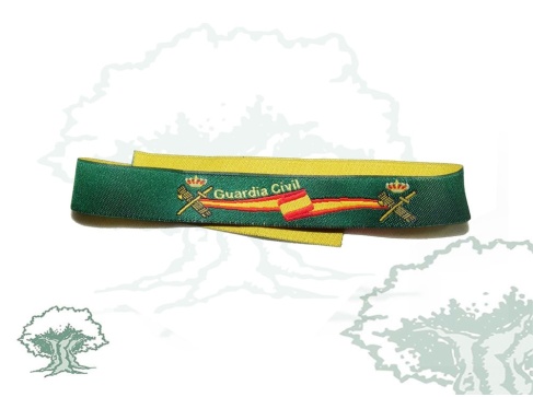 Pulsera Guardia Civil de tela modelo 2
