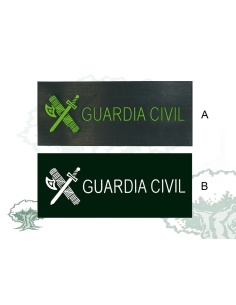 Galleta Guardia Civil luminiscente