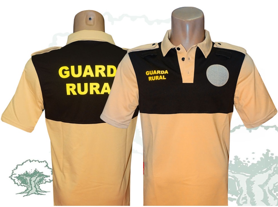 Polo Guarda Rural manga corta bicolor