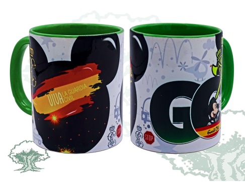 Taza Guardia Civil Mickey Taza Guardia Civil Mickey