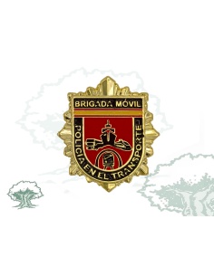 Distintivo de permanencia Brigada Móvil Policía en el Transporte