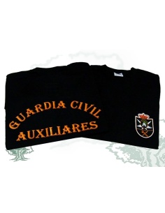 Camiseta Auxiliares Guardia Civil negra