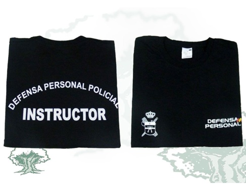Camiseta Instructor Defensa Personal Policial de la Guardia Civil
