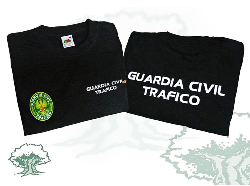 Camiseta Guardia Civil de Tráfico de algodón