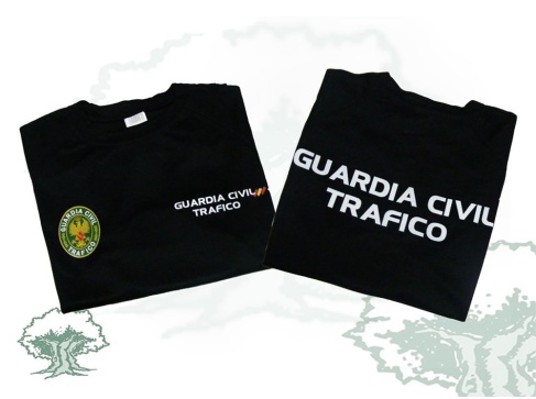 Camiseta técnica Guardia Civil de Tráfico negra
