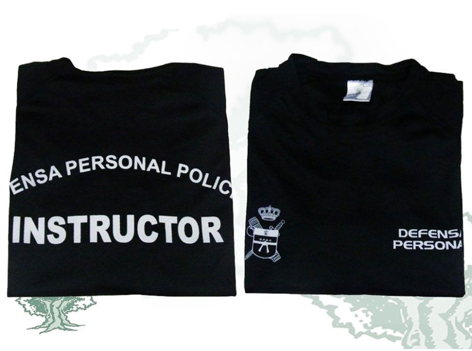 Camiseta técnica Instructor Defensa Personal Policial Guardia Civil