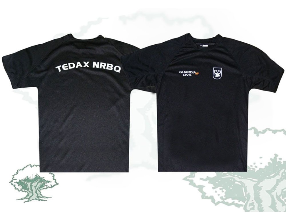 Camiseta Tedax-NRBQ Guardia Civil