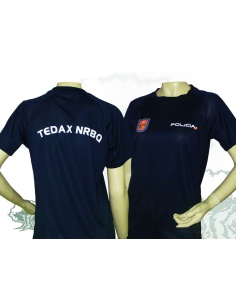 Camiseta Tedax-NRBQ Policía Nacional