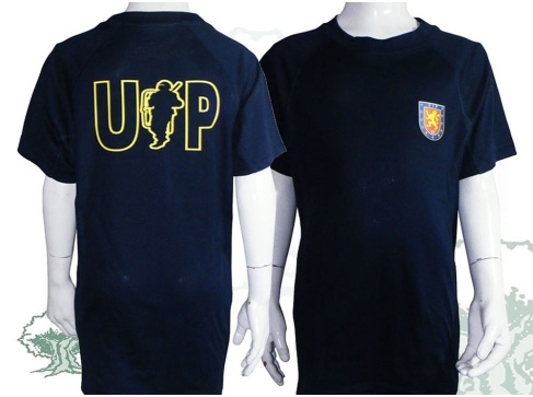 Camiseta de algodon UIP de la Policía Nacional