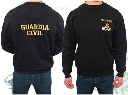 Sudadera Guardia Civil bordada