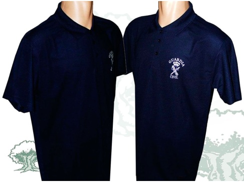 Polo Guardia Civil azul marino