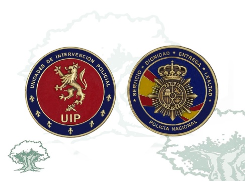 Moneda UIP Policia Nacional