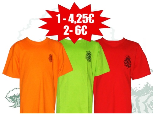 Camiseta de algodon Policía Nacional liquidación