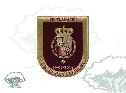 Distintivo Proclamación S.M. Felipe VI