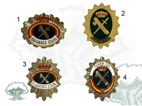 Chapa Guardia Civil