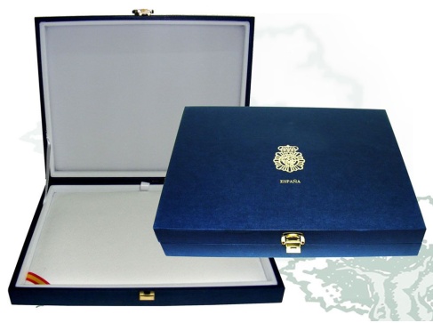 Estuche Policía Nacional para medallas