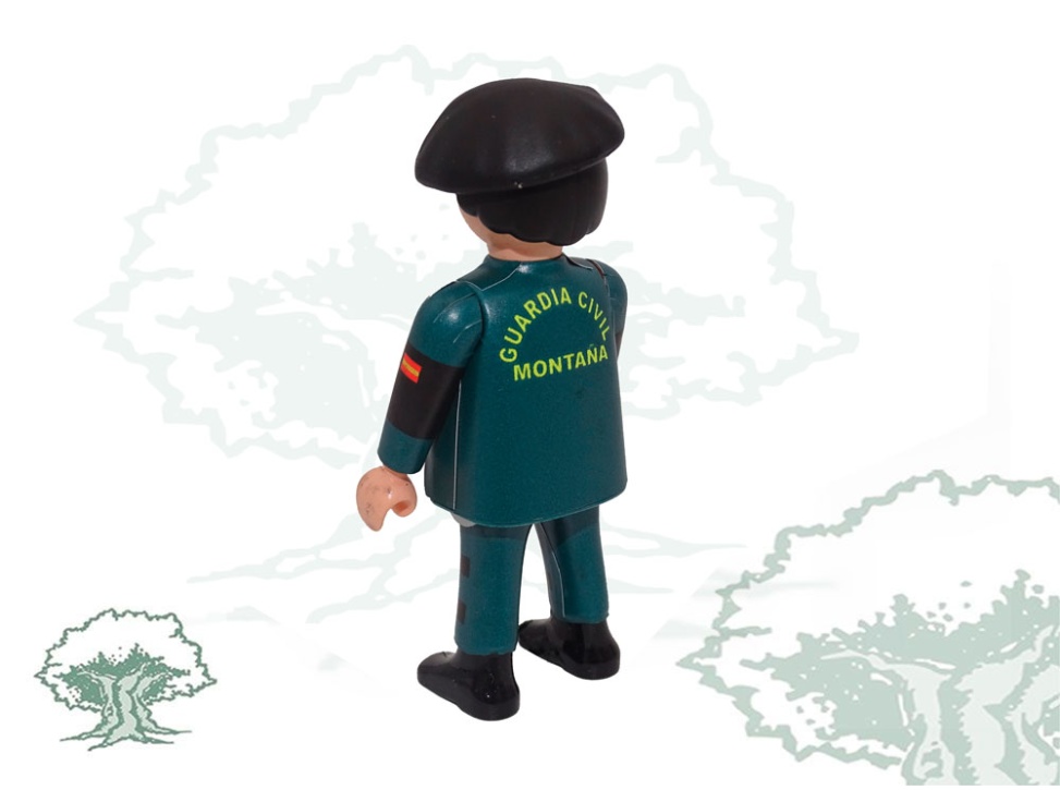 Muñeco articulado Montaña Guardia Civil
