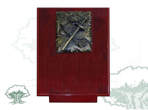 Metopa de sobremesa Guardia Civil resina