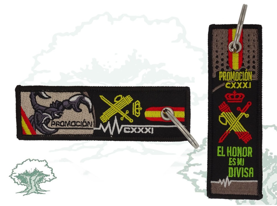 Llavero 131 Promoción de la Guardia Civil