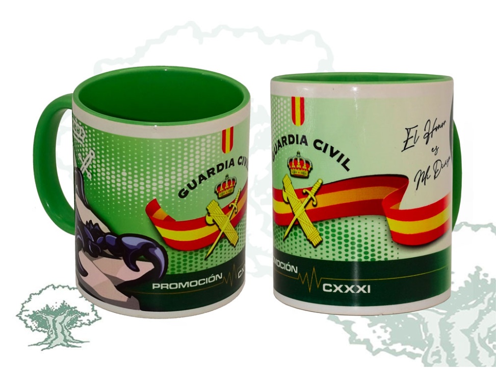 Taza 131 Promoción de la Guardia Civil