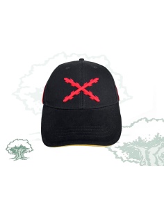 Gorra Cruz de Borgoña negra