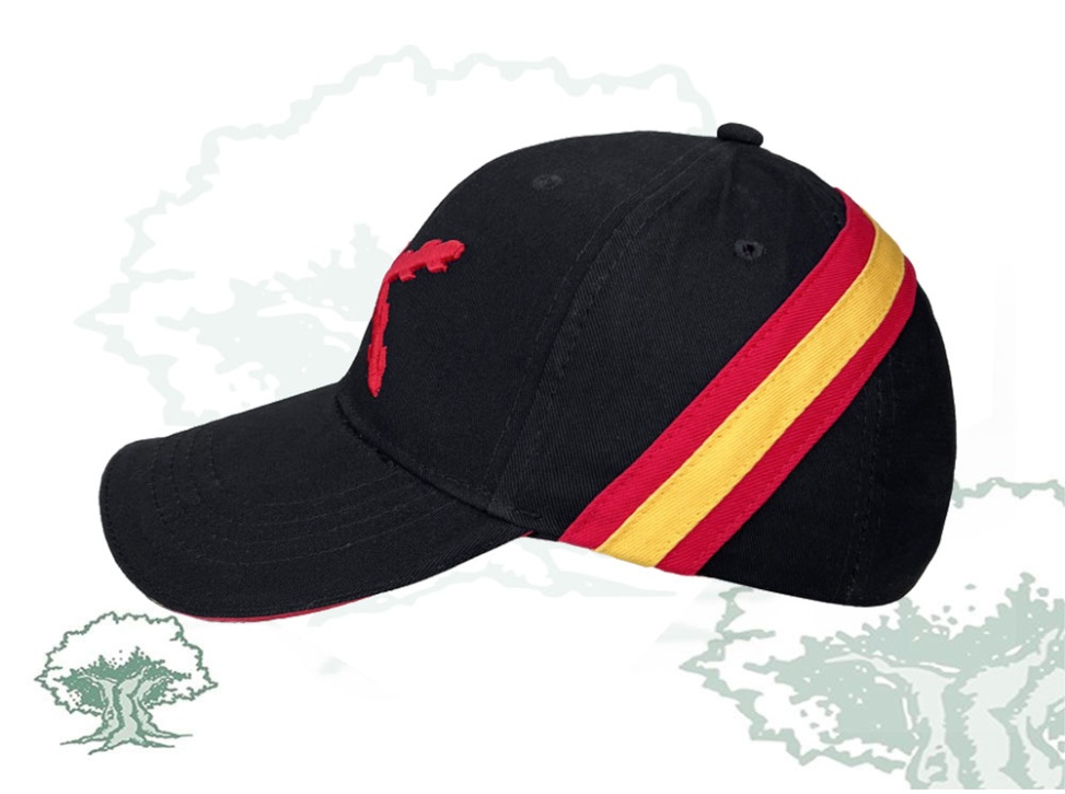 Gorra Cruz de Borgoña negra