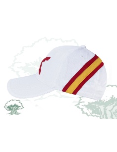 Gorra Cruz de Borgoña blanca 2