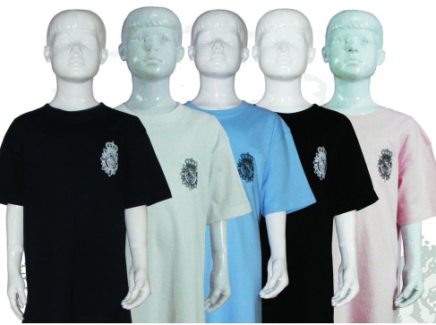 Camiseta Policía Nacional de niño varios colores