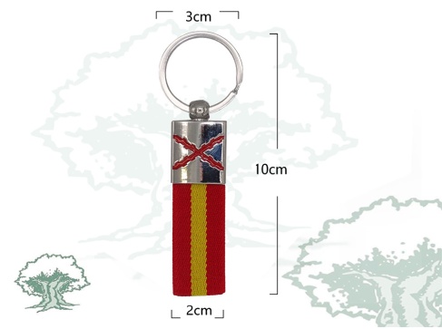 Llavero Cruz de Borgoña España