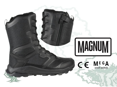 Botas Magnum Mega Tactical HI Plus Side Zip