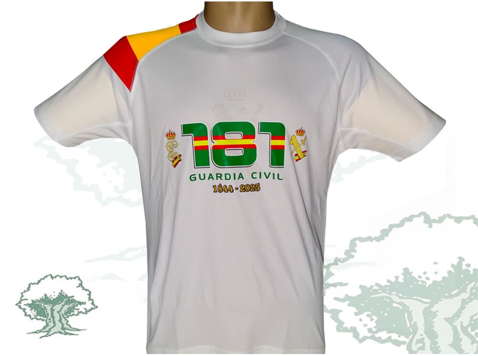 Camiseta 181 aniversario Guardia Civil