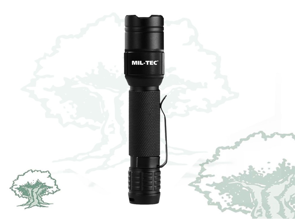 Linterna Mil-Tec Flashlight Tactical Mini Recharge
