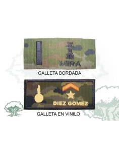 Galleta Ejército personalizada varios modelos 2