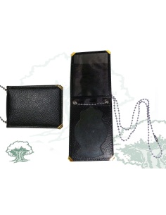 Cartera para colgar Policía Nacional chapa oficial
