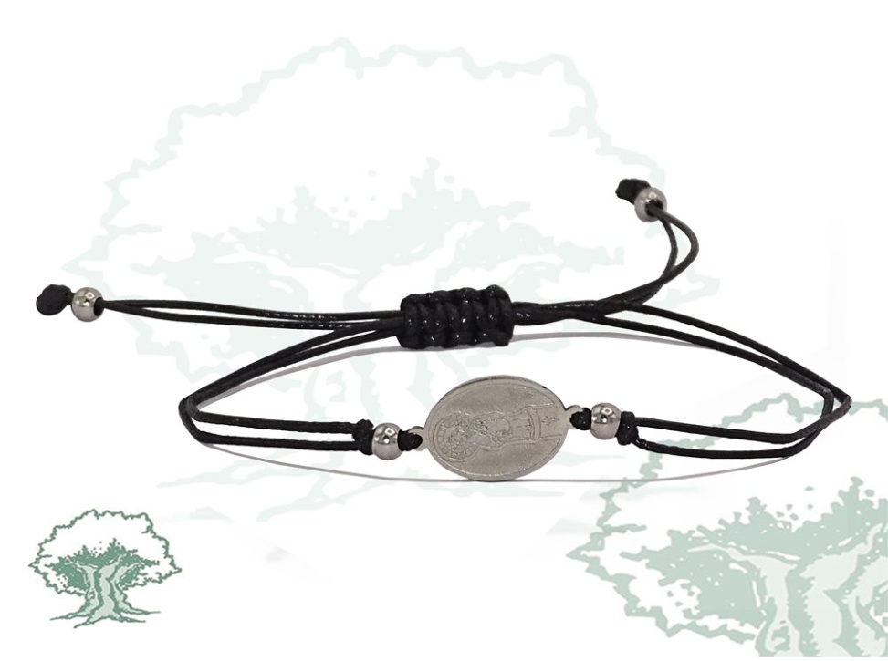 Pulsera cordón Virgen del Pilar
