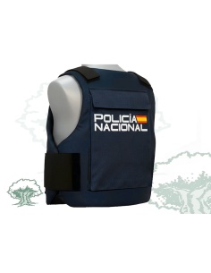 Funda chaleco antibalas Policía Nacional molle bolsillos 2