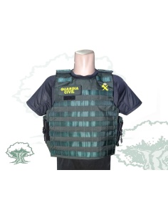 Funda chaleco antibalas Guardia Civil molle cosido