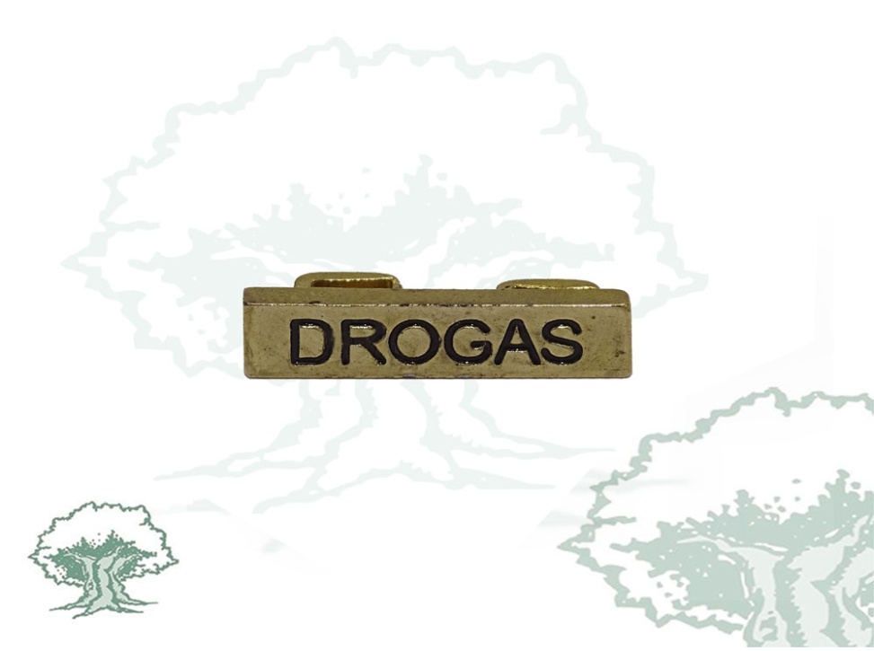 Barra Curso de Drogas Guardia Civil