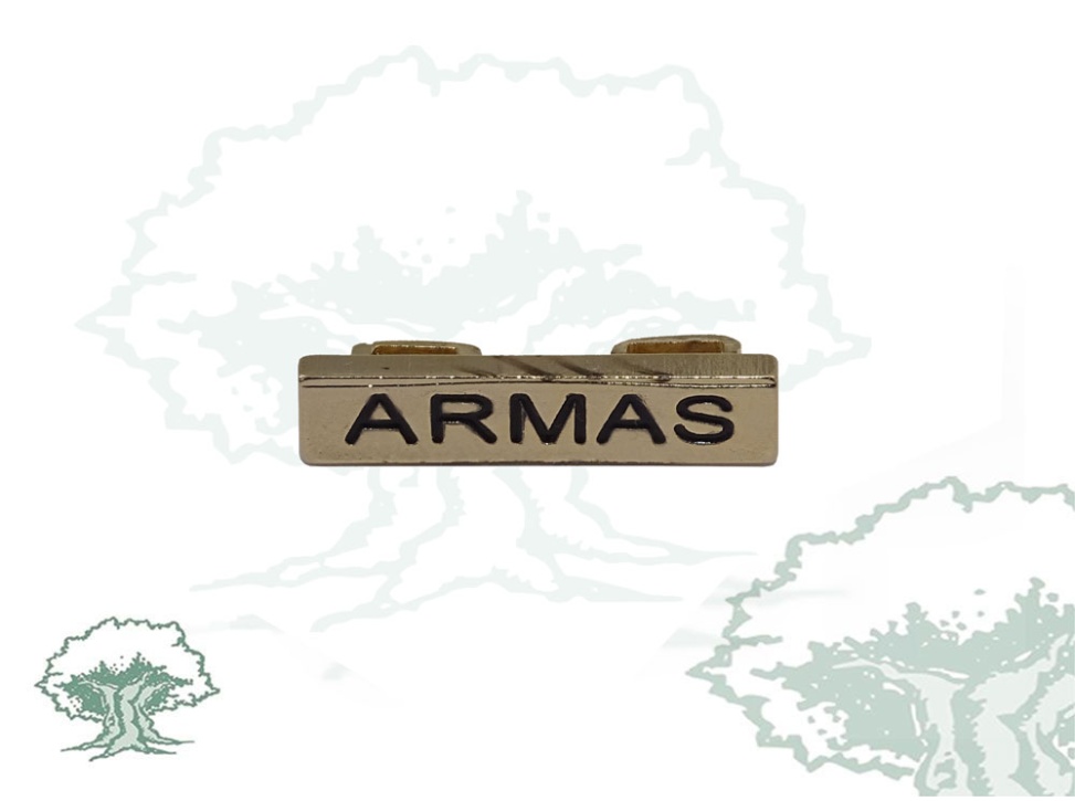 Barra Curso de Armas de la Guardia Civil