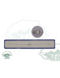 Pulsera Policía Nacional de plata