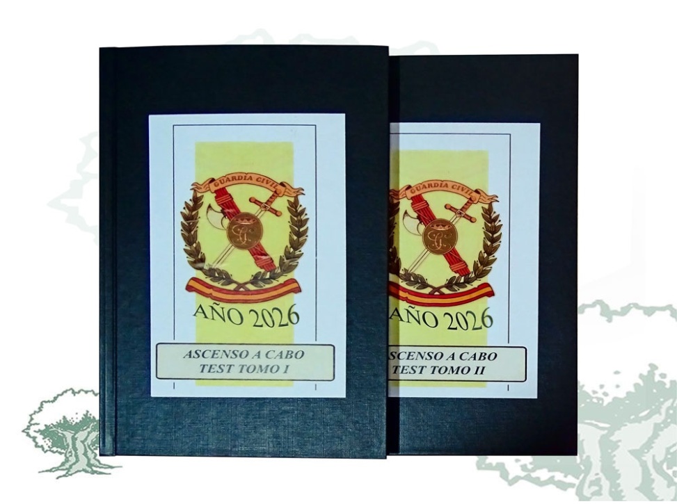 Libro Test de ascenso a Cabo de la Guardia Civil