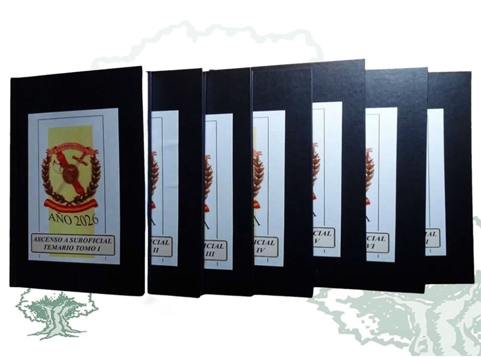 Libro Temario de ascenso a Suboficial de la Guardia Civil
